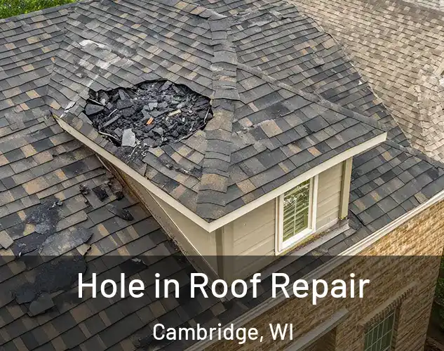  Hole in Roof Repair Cambridge, WI