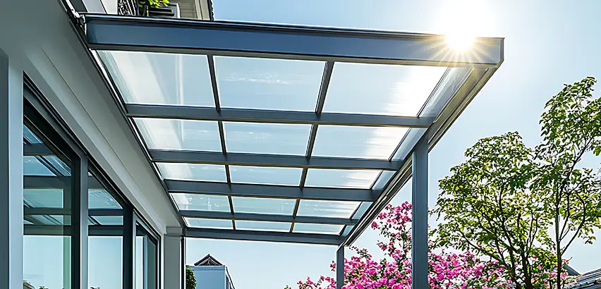 Glass Patio Roof Installation in Cambridge