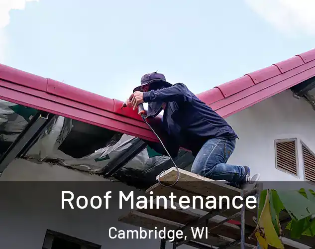  Roof Maintenance Cambridge, WI