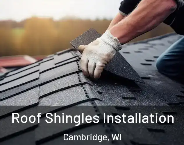 Roof Shingles Installation Cambridge, WI