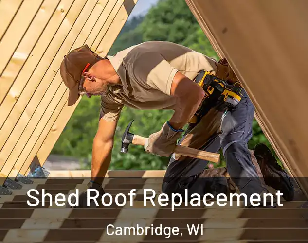  Shed Roof Replacement Cambridge, WI